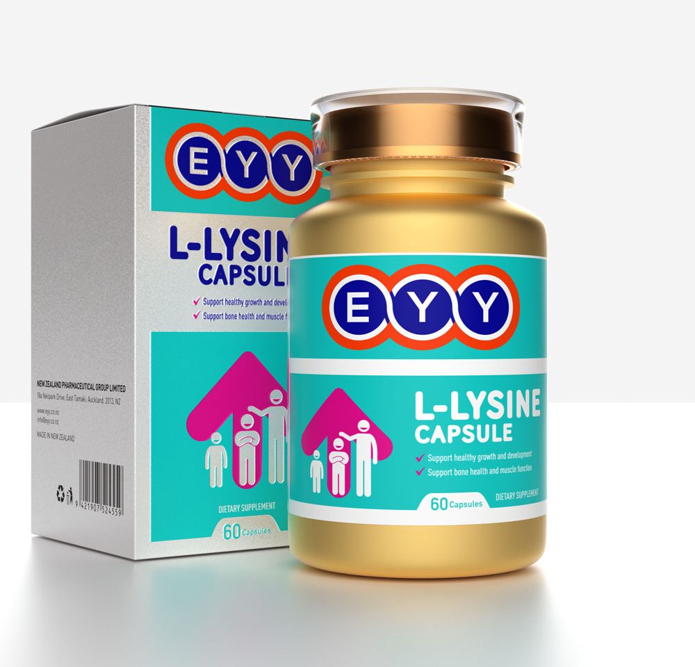 EYY L-Lysine Capsule 60 Caps