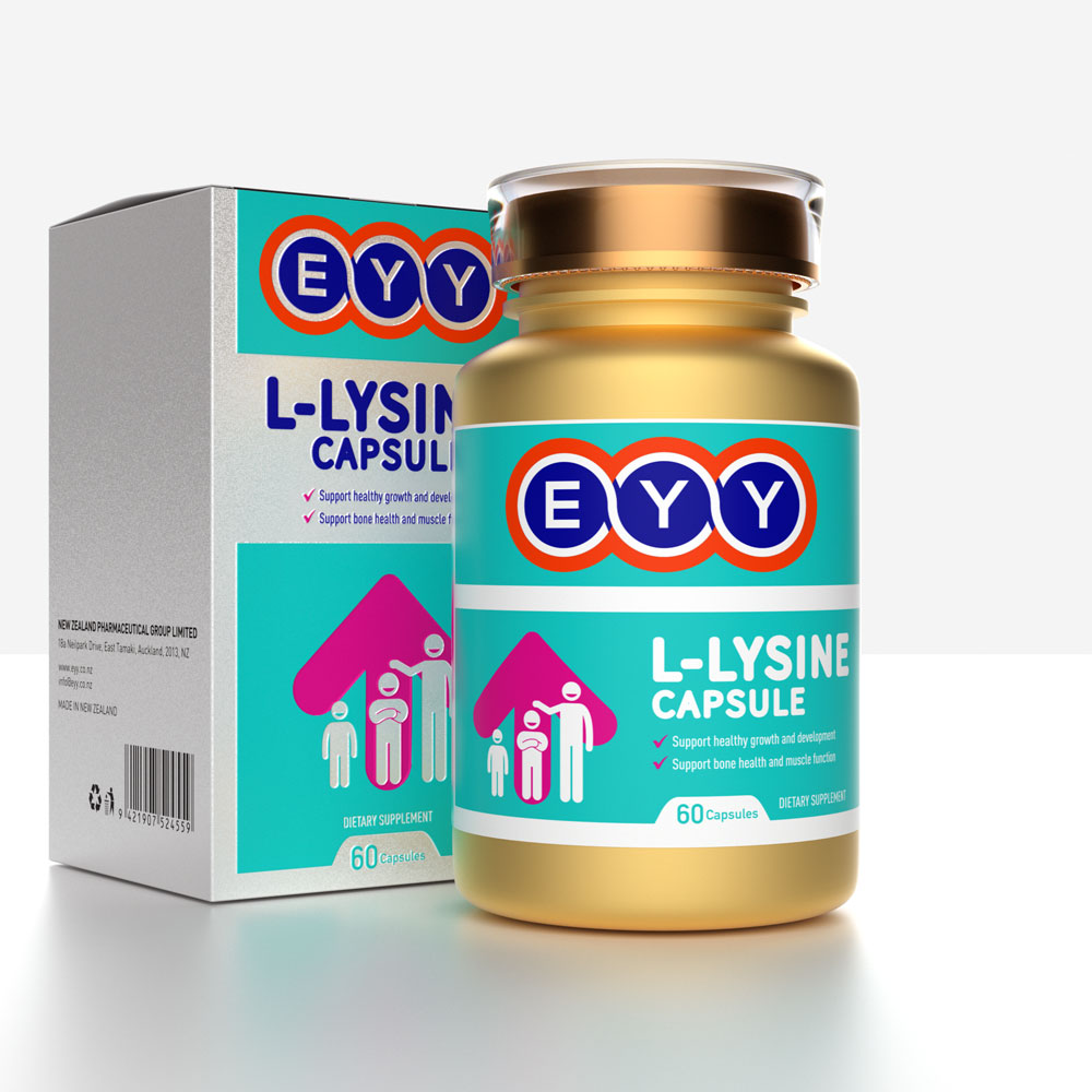 EYY L-Lysine Capsule 60 Caps